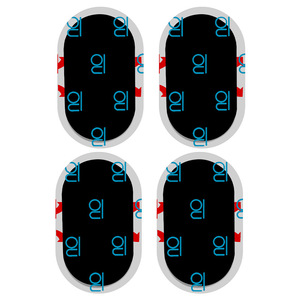 แผ่นนวดไฮโดรเจลแบบนำไฟฟ้า รูปวงรีขนาดเล็ก ชุดสี่ชิ้น สำหรับแผ่นแปะกระชับสัดส่วนบริเวณเอว - Product Image 3