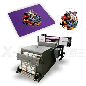 Professional&senior a1 dtf printing equipment with 2 xp600 head and oven