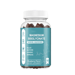 Supplément Alimentaire Glycinate de Magnésium Bisglycinate Gummies pour Sommeil & Relaxation, Cerveau, Muscle - Product Image 2
