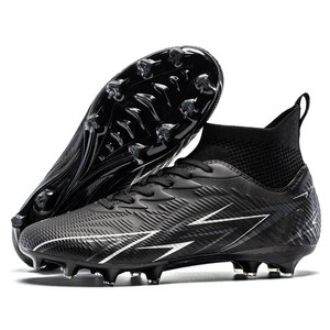 <span class=keywords><strong>Scarpe</strong></span> da <span class=keywords><strong>Calcio</strong></span> Unisex FG HG TF <span class=keywords><strong>in</strong></span> <span class=keywords><strong>Pelle</strong></span> PU con Lacci, Sneakers Sportive per Allenamento Primavera-Autunno - Product Image 3