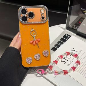 <span class=keywords><strong>Funda</strong></span> de Teléfono de Lujo Personalizada con Diseño de Pulsera de Perlas Multicolor, TPU+PC, para iPhone 17/16/15/14/13 <span class=keywords><strong>Pro</strong></span> <span class=keywords><strong>Max</strong></span> - Product Image 2