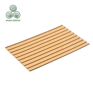 Revêtement MDF, panneaux muraux décoratifs, designs décoratifs, isolation thermique ondulée pour la maison, panneau mural en bois 3D - Product Image 5