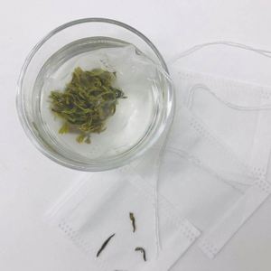 LOONDE Vente directe d'usine Sac en fibre de maïs avec corde Emballage de thé Emballage de thé blanc Filtre à thé en rouleau - Product Image 5