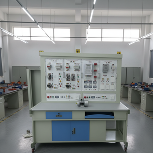 Banc de travail de formation aux compétences électriques, construction métallique, équipement de laboratoire éducatif pour l'entretien des moteurs et banc d'essai - Product Image 1