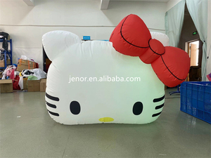 Đáng yêu <span class=keywords><strong>Inflatable</strong></span> <span class=keywords><strong>Kitty</strong></span> Mèo phim hoạt hình chiếu sáng trang trí <span class=keywords><strong>Inflatable</strong></span> <span class=keywords><strong>Hello</strong></span> <span class=keywords><strong>Kitty</strong></span> đầu mô hình với giá rẻ - Product Image 6