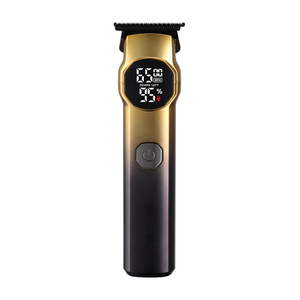Tondeuse à Cheveux Électrique Professionnelle Personnalisable pour Hommes, Rechargeable, avec Écran LCD, pour Barbe et Cheveux, Rasoir et Machine de Coupe - Product Image 6