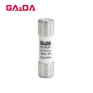 GD-10PV-30A Fuse Cylindrical Ceramic Fuses Low Voltage solar fuse holder