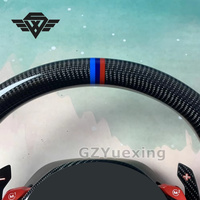 Volant de direction en fibre de carbone personnalisé pour BMW F10 F30 Q50 G37 E90 E60 E37 E92 E46 G30 G20 M3 M4 M5 Volant de voiture