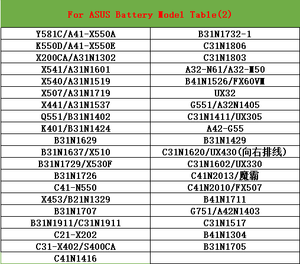 华硕VivoBook 14 F412DA可充电笔记本电池更换笔记本电池C21N1818 C21N1818-2 0B200-03280500 C21PpJH - Product Image 6