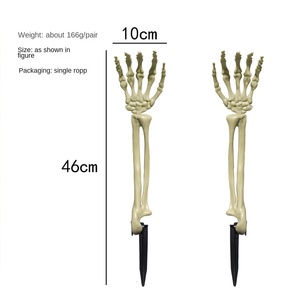 สินค้าใหม่สำหรับเทศกาลวันหยุด ชุดมือโครงกระดูก ของตกแต่งผีฮาโลวีนสำหรับตกแต่งสวน - Product Image 6
