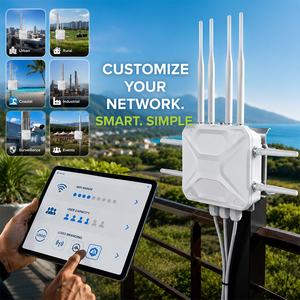 CPE 5G para Exteriores, ODU WiFi 6 AX3000, Cobertura de 300m, WireGuard, ZeroTier, IPsec, VPN, Antena de Alta Ganancia, Router con Alimentación PoE - Product Image 3