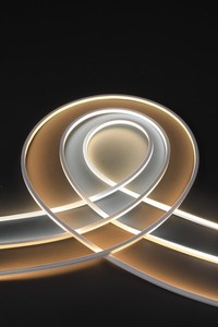 Anti-Yellowing 8x8mm Fumed Silicone LED Neon Band Light 50000 Hours Lifespan Weatherproof Neon Flex for Hotel Lobby Accent Light - Product Image 3