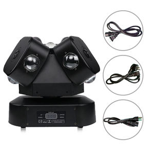 180W Triple faisceau Laser LED phare Mobile RGBW couleur émettant des roues chaudes DMX maître-esclave Club fête Disco DJ faisceau lumières - Product Image 4