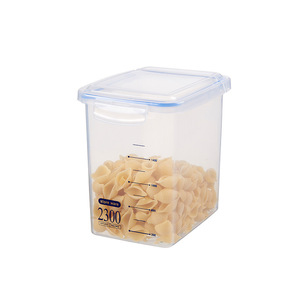 Uso en el hogar de plástico hermética de cocina de grano de Cereal de arroz contenedores de almacenamiento caja de <span class=keywords><strong>comida</strong></span> seca contenedores con tapa - Product Image 5