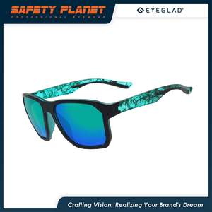 Estilo Casual Streetwear Gafas de sol Transferencia de agua Patrón de dibujos animados Moda casual Gafas de sol polarizadas - Product Image 2