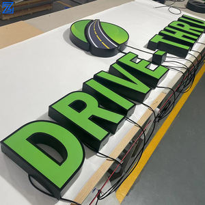 Özelleştirilmiş Led kanallı harfler işaretleri açık özel mağaza tabela tasarım iş mağaza dükkan için ön işareti tabela - Product Image 6