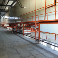 Machine de fabrication de gants médicaux à haut rendement avec moteur et pompe à roulement contrôlés par PLC, ligne de production automatique, garantie 1 an
