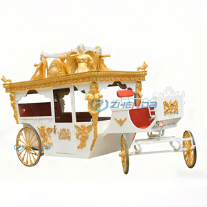 European Standard Luxury Royal Carriage Electric <b>Play</b> Sightseeing Carriage for Sale - Product Image 1