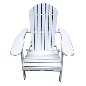 High Quality Adirondack Chair Modern Design Foldable Wood Outdoor Furniture Luxury Collection Made in Vietnam Wholesale - Product Image 1