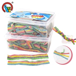 Regaliz <span class=keywords><strong>Candy</strong></span> Cinta de regaliz Cinturón agrio Gummy <span class=keywords><strong>Candy</strong></span> Factory Supply - Product Image 3