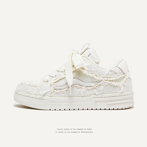 Original cowboy graffiti trendy couple shoes men's trendy shoes thick sole board shoes street men's and women's shoes - Product Image 5