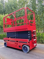 Nouvelle conception de plateforme élévatrice à ciseaux sur chenilles autopropulsée de 6 m, 8 m, 10 m, 12 m avec certification CE ISO