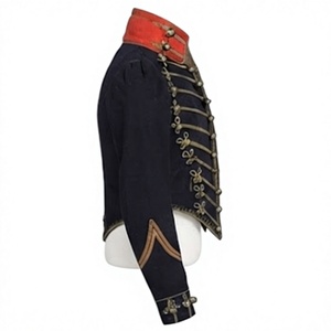 Chaqueta de Invierno Impermeable Estilo Uniforme Histórico Steampunk con Bordado y Botones Frontales - Product Image 3