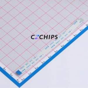 HX FFC-0.5-10P-100mm F FFC Cable (Flexible Flat Cable) P=0.5mm Connector 10P 0.5mm 0.3mm Reverse - Product Image 1