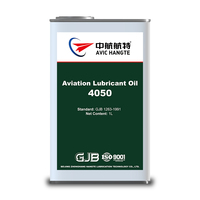 Huile de base lubrifiante pour l'aviation 4050, pour avions spéciaux équipés de moteurs turbojet, turbofan et turboshaft, 1L