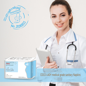 Wholesale COCOLady 245mm Night <strong>Pad</strong> 10pc/pack 50pack in One Box Medical Grade Cotton Sanitary Napkin for Women - Product Image 6