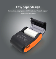 Mini-Imprimante Thermique Portable de Reçus, Connexion Bluetooth Sans Fil pour Appareils Mobiles, Mini Imprimante d'Étiquettes et Tickets