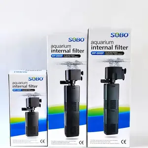 Sobo Filter Tangki Ikan 3 In 1, Filter Internal Akuarium Bio Sponge Submersible