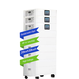 Sistema Todo en Uno de Baterías de Iones de Litio de Alta Tensión Trifásicas de 20kwh 30kwh 380v para Almacenamiento de Energía Solar Doméstica Híbrida CAN - Product Image 4