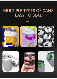 Máquina selladora de latas inteligente, digital, semiautomática, de impulso eléctrico para latas de bebidas, 220V, máquina cerradora de latas - Product Image 4