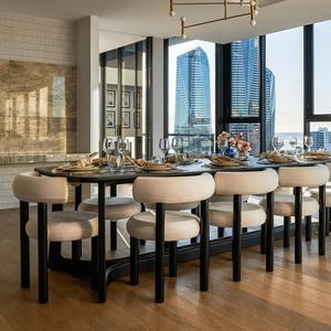 Sắt hiện đại khung dây bên ghế ăn Chrome trắng đen kim loại phong cách thời gian nhà cà phê đóng gói phòng nhà hàng ghế - Product Image 1