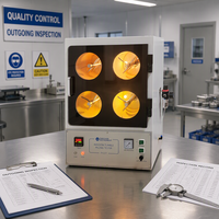 Testeur de pelliculage aléatoire par rotation des impellers en acier inoxydable ASTM D3512 FY227-IV