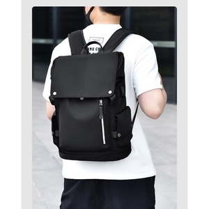 Wholesale Custom Logo Nylon Business Usb Travel <b>Waterproof</b> Multi Functional Back Pack Design School Laptop Bag <b>Backpacks</b> - Product Image 2