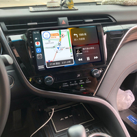 Autoradio Android 15 de 10 pouces avec GPS pour Toyota Camry 2018, CarPlay sans fil, Android Auto, lecteur multimédia