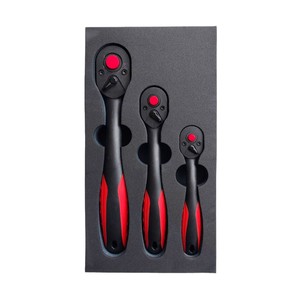 Ratchet Wrench Set 3 Pc 143812 Inch Drive Square Head Auto Repair Tools - Product Image 5