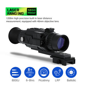 กล้องส่องกลางคืน TRV 4K กันน้ำ สำหรับล่าสัตว์ พร้อม LRF, PIP, บันทึกวิดีโอ, รองรับ WIFI, รองรับ OEM, กำลังขยาย 4-16 เท่า แบบดิจิตอล - Product Image 2