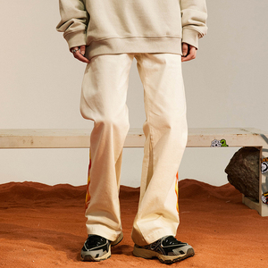 Pantalon de survêtement ample et large pour homme, en coton 100 %, 500 g/m², décontracté, coupe mi-longue, sur mesure, fabriqué par le fabricant - Product Image 5