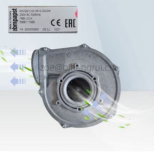 Ventilador centrífugo de refrigeración con inversor y rodamientos de bolas ebmpapst RG1281300 175*175*116mm 74W 230v 2500RPM 130m3/h RG128/1300 - Product Image 3