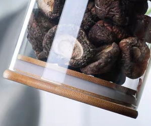 Venta al por Mayor de Frascos Redondos de Vidrio Borosilicato de 500 ml, Recipientes para Almacenamiento de Alimentos de Cocina con Tapa Hermética de Madera - Product Image 4