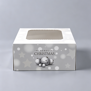 Clear <b>Cupcake</b> <b>Box</b> with Window Wholesale Cheap Cardboard Wedding Favor Party Paper <b>Box</b> Packing <b>Box</b> Paper Gift Cake Baking - Product Image 2