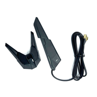 Antenne de routeur de jeu adhésive Wi-Fi 6E Wi-Fi 7 Tri-bande avec connecteur RP de haute performance pour PC de bureau, carte mère et routeur 2.4GHz 5GHz 6GHz