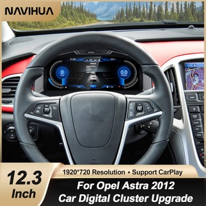 Pantalla Fantasma de 12.3 Pulgadas, Nueva Actualización, Pantalla Digital HD de 12.3 Pulgadas, Estéreo para Automóvil, Autoradio Multimedia Virtual para Opel Astra 2004 2010 - Product Image 2