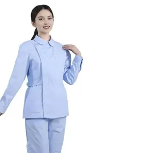 Uniforme d'infirmière pour femmes, ensemble court à manches courtes pour l'été, ensemble à manches longues, hôpital, maison de retraite, <span class=keywords><strong>travail</strong></span> d'infirmière - Product Image 4