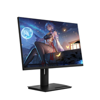 Monitor Gaming Curvo de 24 Pulgadas con Panel IPS 1k 2k 4k 165Hz, 99% SRGB LED para Escritorio, Garantía de 3 Años