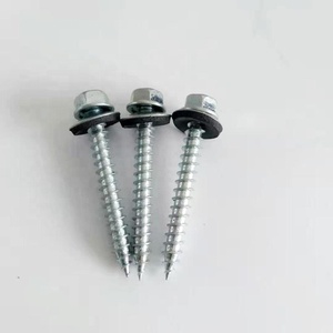 <span class=keywords><strong>Vis</strong></span> de toiture à tête hexagonale pointe pointue avec rondelle collée - Product Image 2