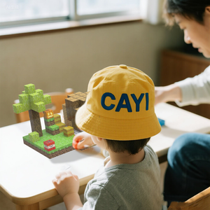 Vendita calda di CAYI casa del mio villaggio del mondo 192 pezzi quadrati di blocchi di costruzione cubo Moc set di giocattoli educativi per regalo - Product Image 5